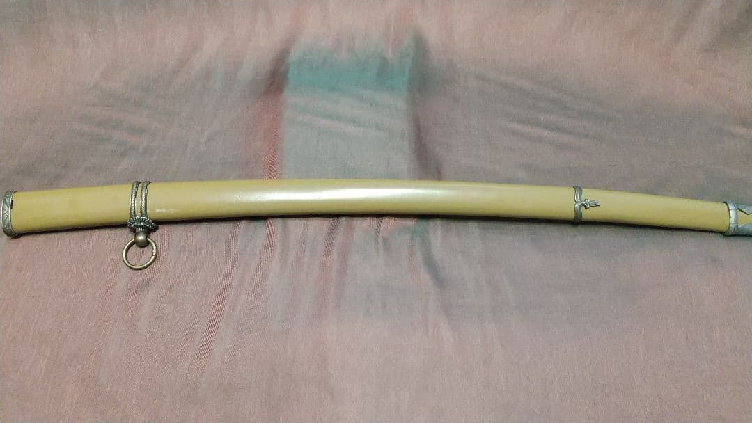 【アルミ鞘】鞘 軍刀 日本刀 刀剣 拵え 佩鐶 責金 鐺 石突 口金 日本軍