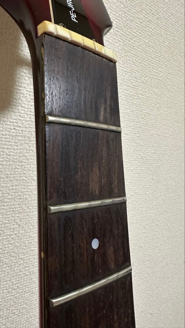 ぢ*い様 ジャンク　Aria Pro II PE-JR600 レッド ギター ケ