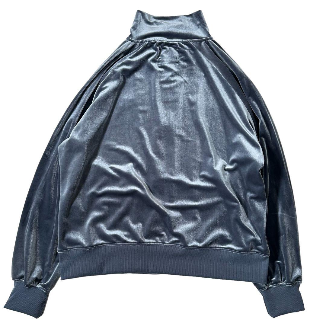 新品　IRAL S-L グレー ベロア　ジャージ上下セット　トラックジャケット