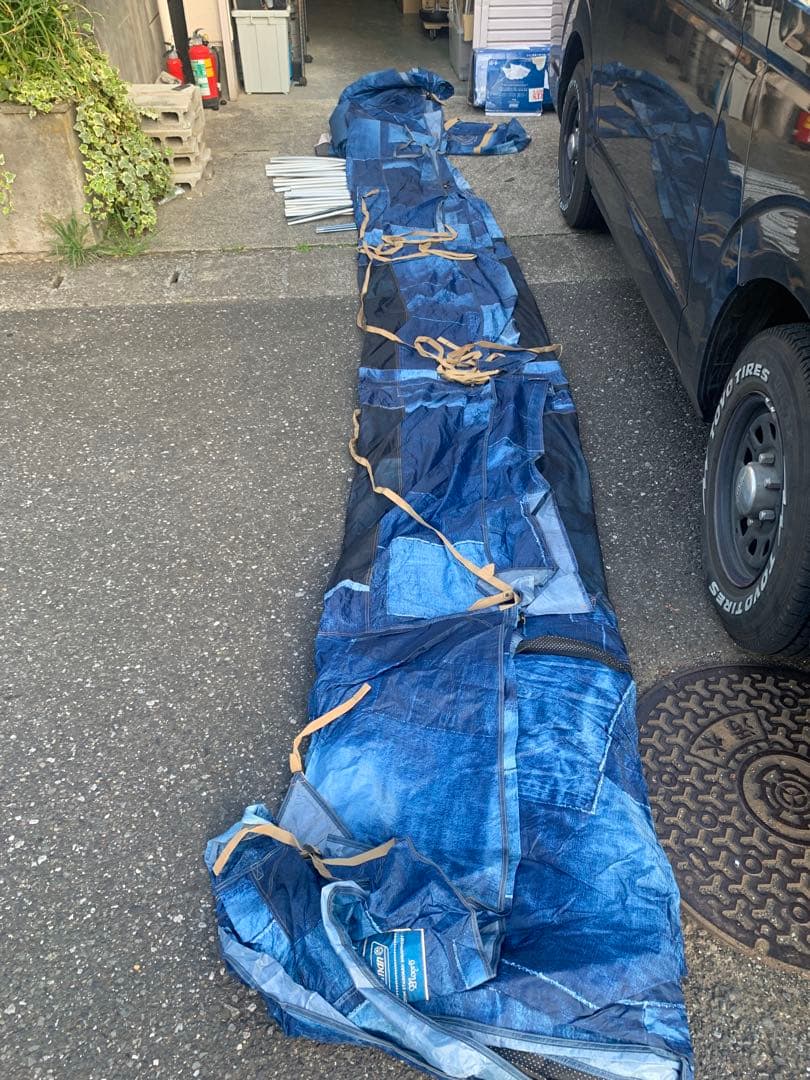 コールマン monro ILトンネル2ルームハウス LDX デニム