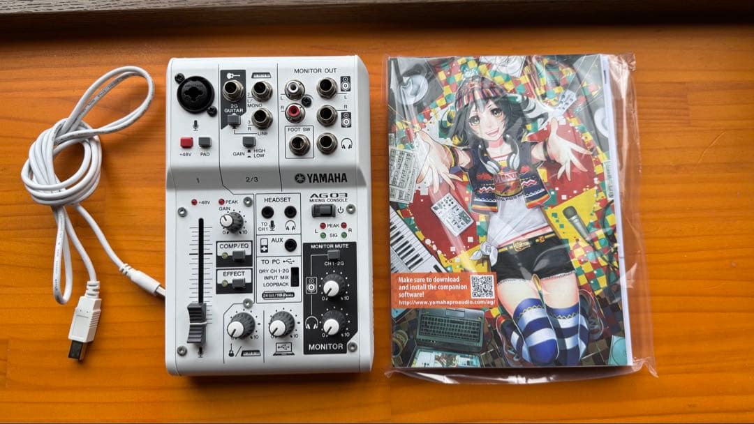 【動作完動品】美品YAMAHA AG03 オーディオインターフェース