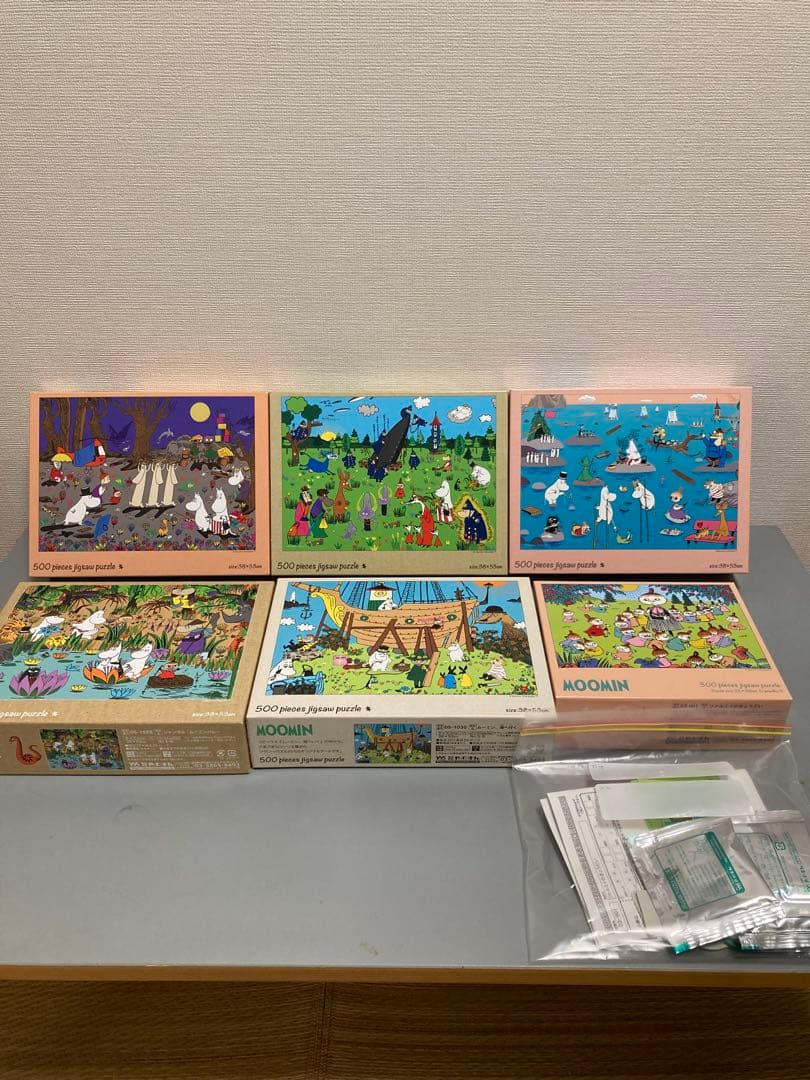 MOOMINやまのん 500 and 300ピースジグソーパズル
