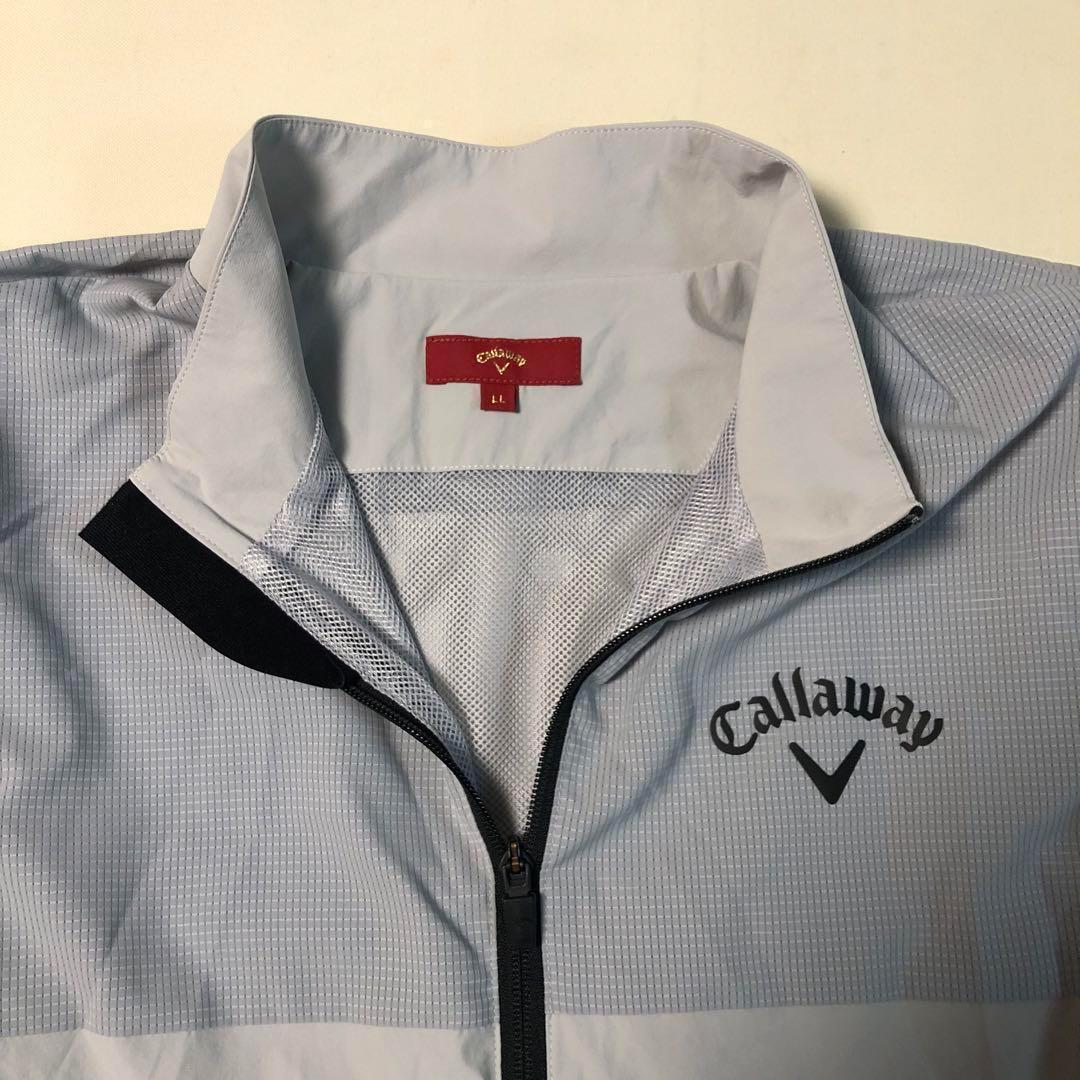 レッドレーベル★ダブルジップ 撥水 ストレッチ ジャケット グレー LLサイズ