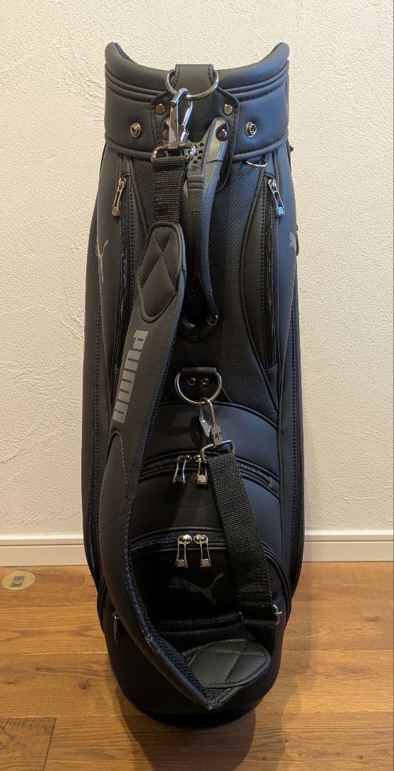 プーマ　PUMA　２０２２年モデル　キャディバッグ　ブラック　９．５型