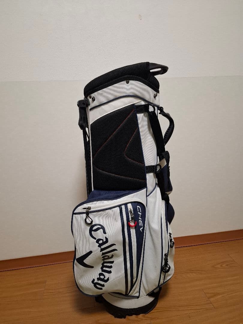Callaway キャディバッグ ホワイト/ネイビー