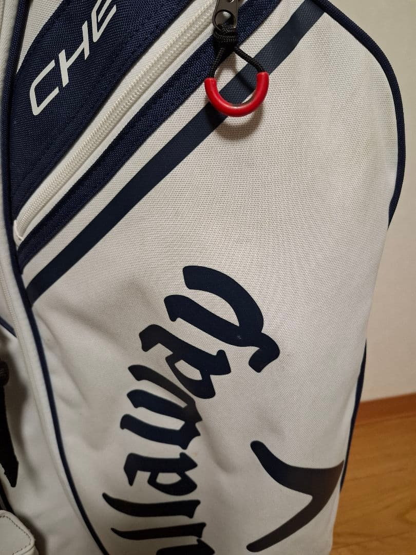 Callaway キャディバッグ ホワイト/ネイビー