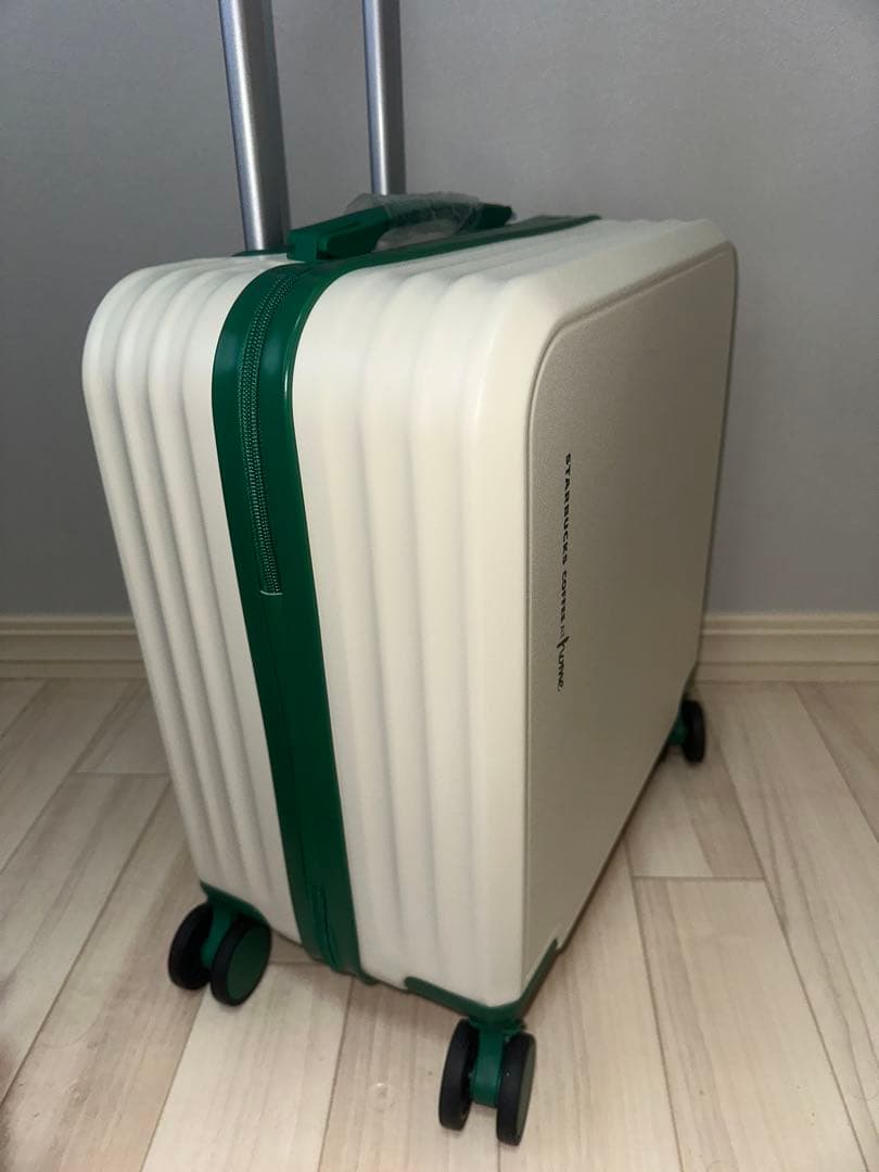 Starbucks キャリーカート ホワイト/グリーン