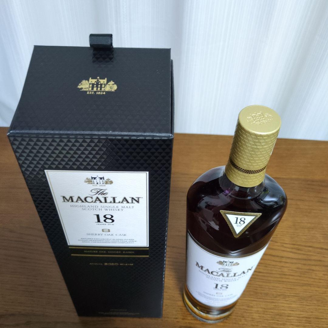 マッカラン18年2020 Sherry Oak 700ml