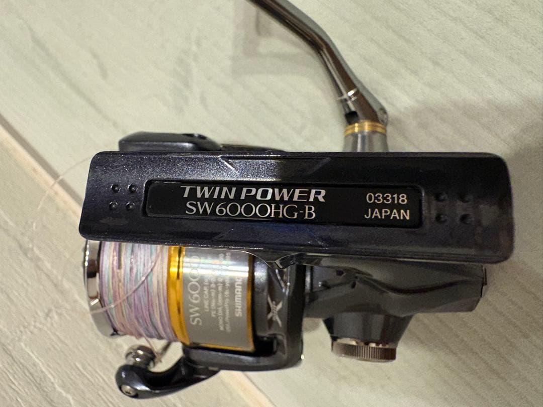 美品　SHIMANO 15 TWIN POWER SW 6000HG