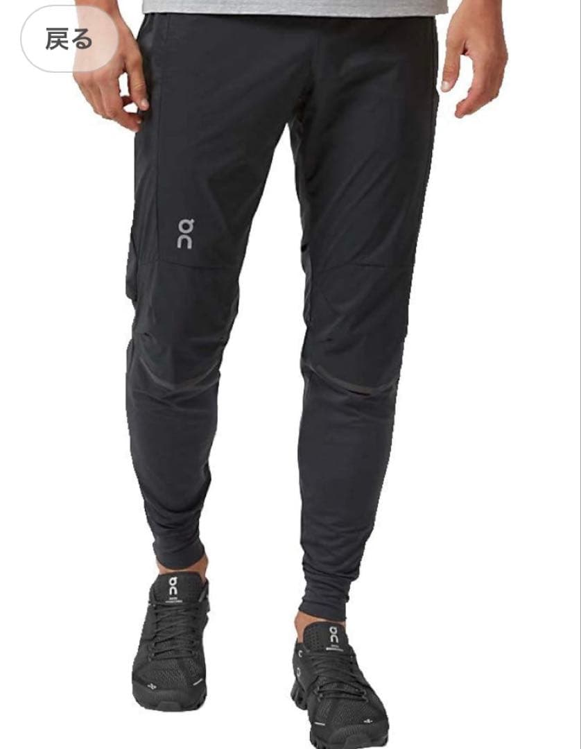 オン On ランニングパンツ Running Pants Black Mサイズ