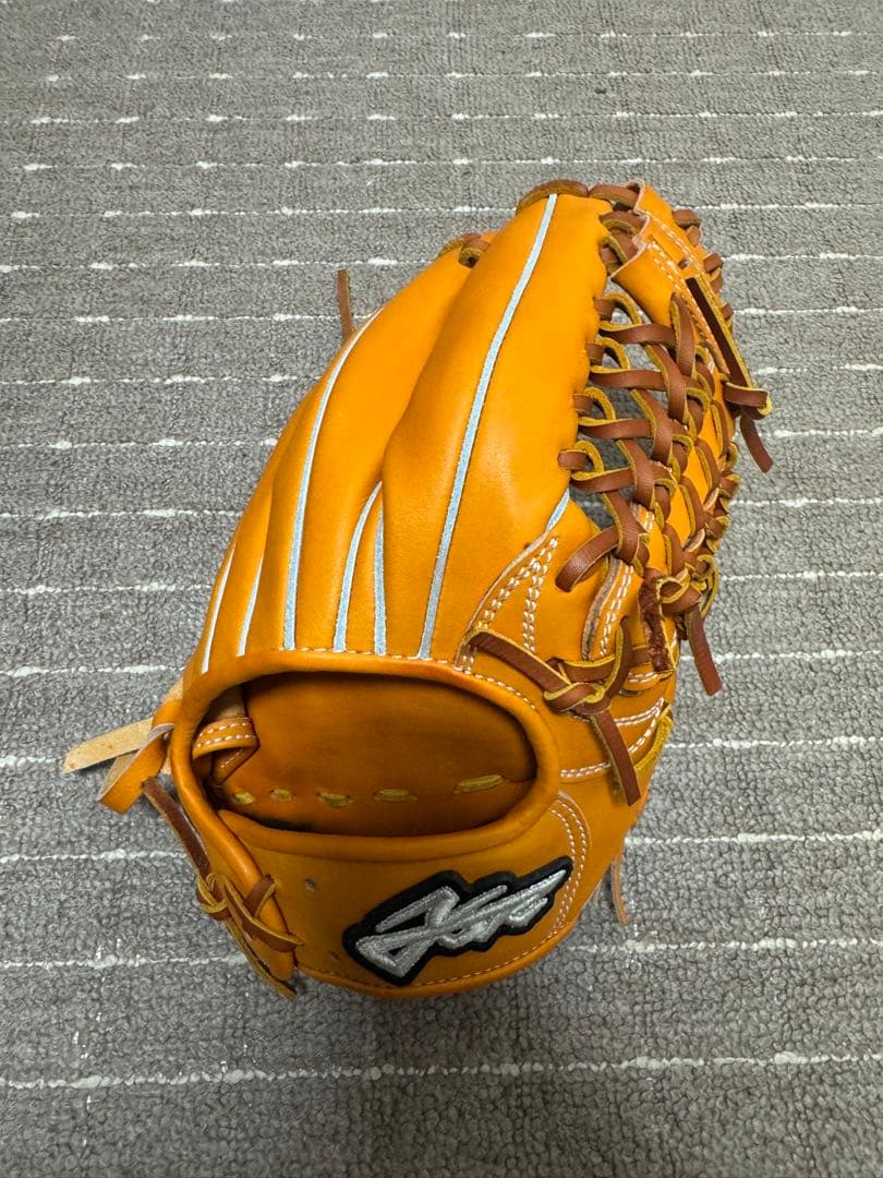 限定】Yell-story エールストーリー　硬式野球グローブ オレンジ