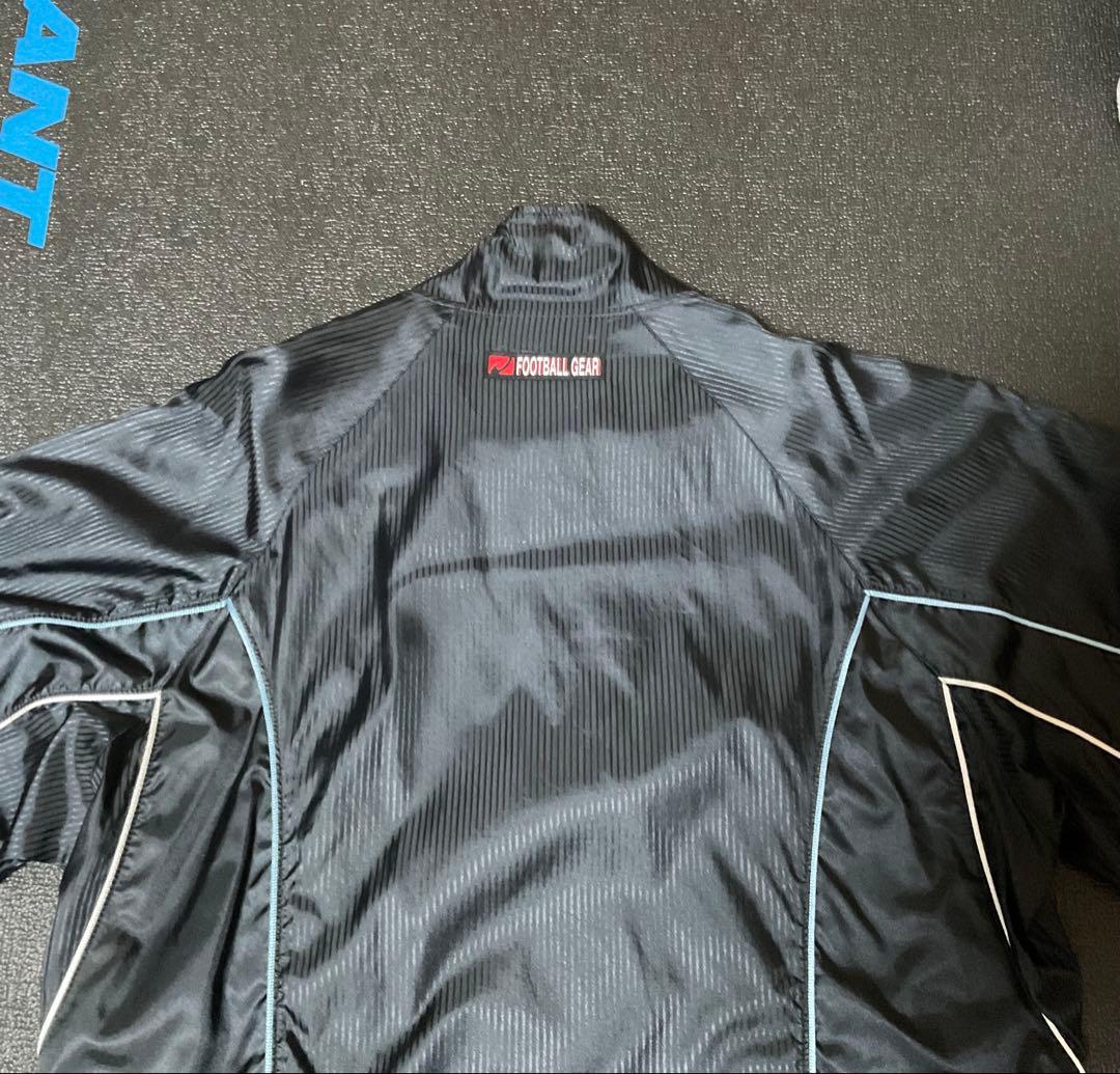 2000年前後のasics ウォームアップウェア ブラック　XL