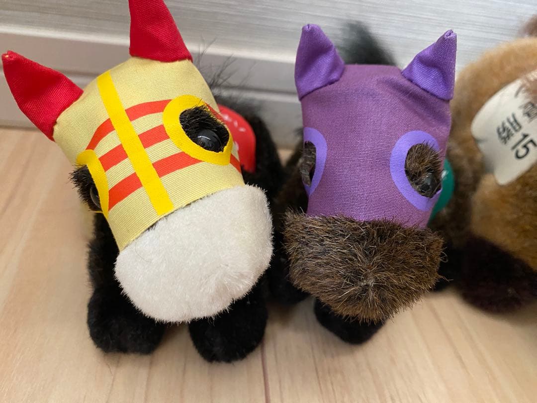 【非売品】競馬 ぬいぐるみ AVANTI製 6体セット（ミホノブルボン他）