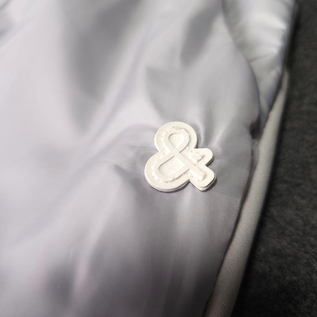 美品 アンパスィ ダンボールニット 中綿ストレッチゴルフパンツ LL