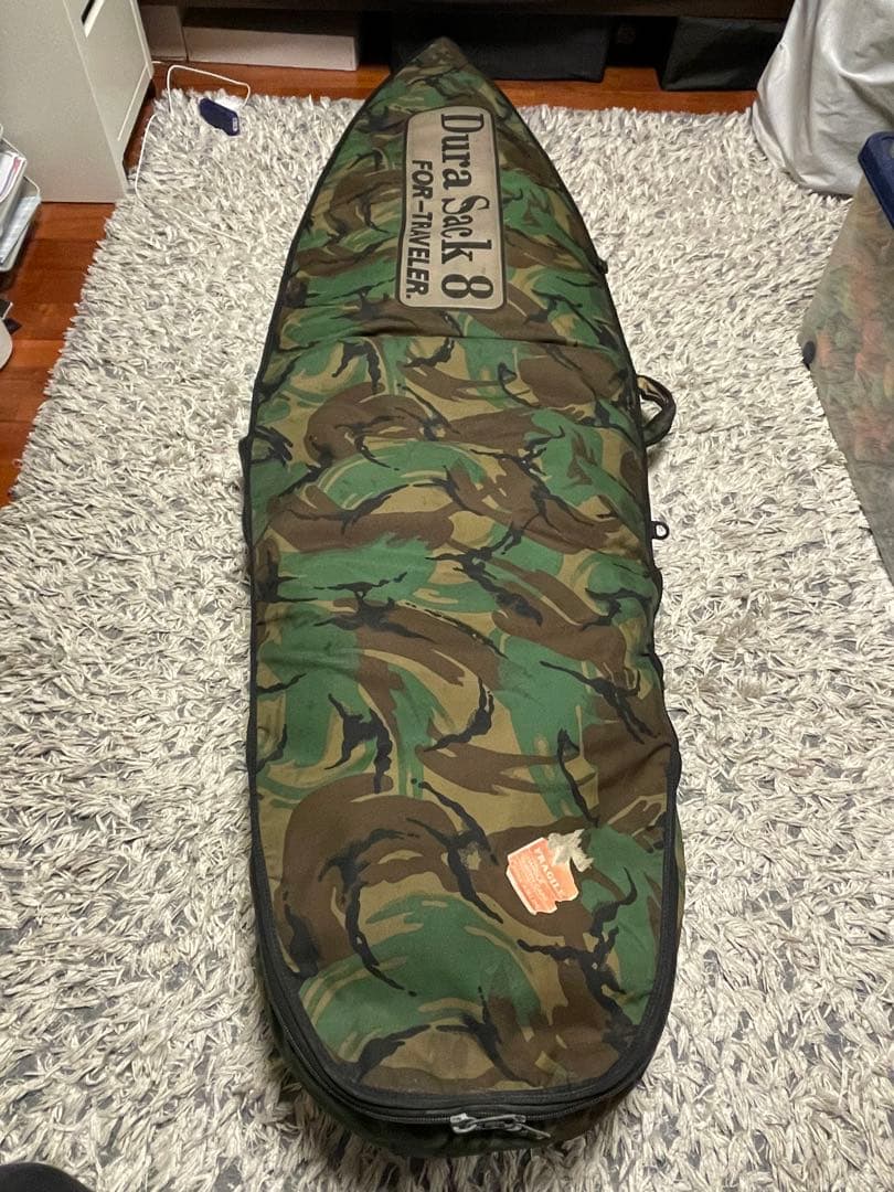 Dura Sack 8 デュラサック　サーフボード　ハードケース　当時物　迷彩