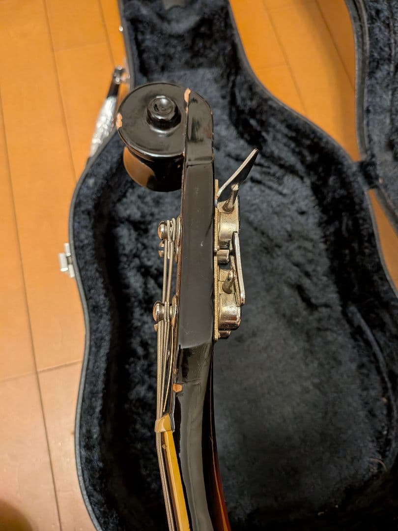 栗*す様 バイオリンベース　excetro テスコ　TEISCO 専用ハードケー