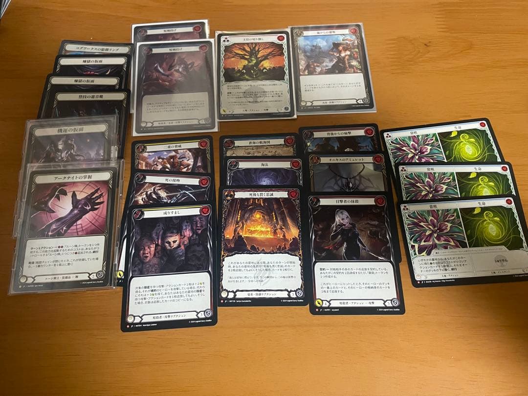 Flesh and Blood 引退品