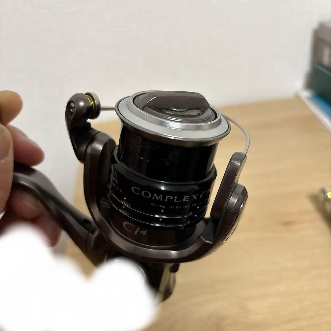 シマノ10コンプレックスCI4 2500HGS F4 ゴメクサスダブルハンドル