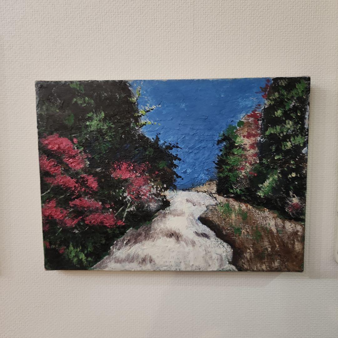 絵画　油絵　風景画　リビングインテリア　絵画パネル