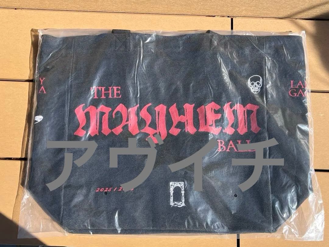 【未開封品】LadyGaga レディーガガ MAYHEM トートバッグ黒