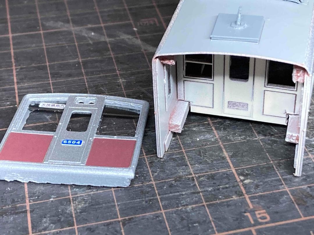 ★ＮＥＷ！！★大阪市交通局６０系（6両非冷房車）硬質ペーパーキット　1/80