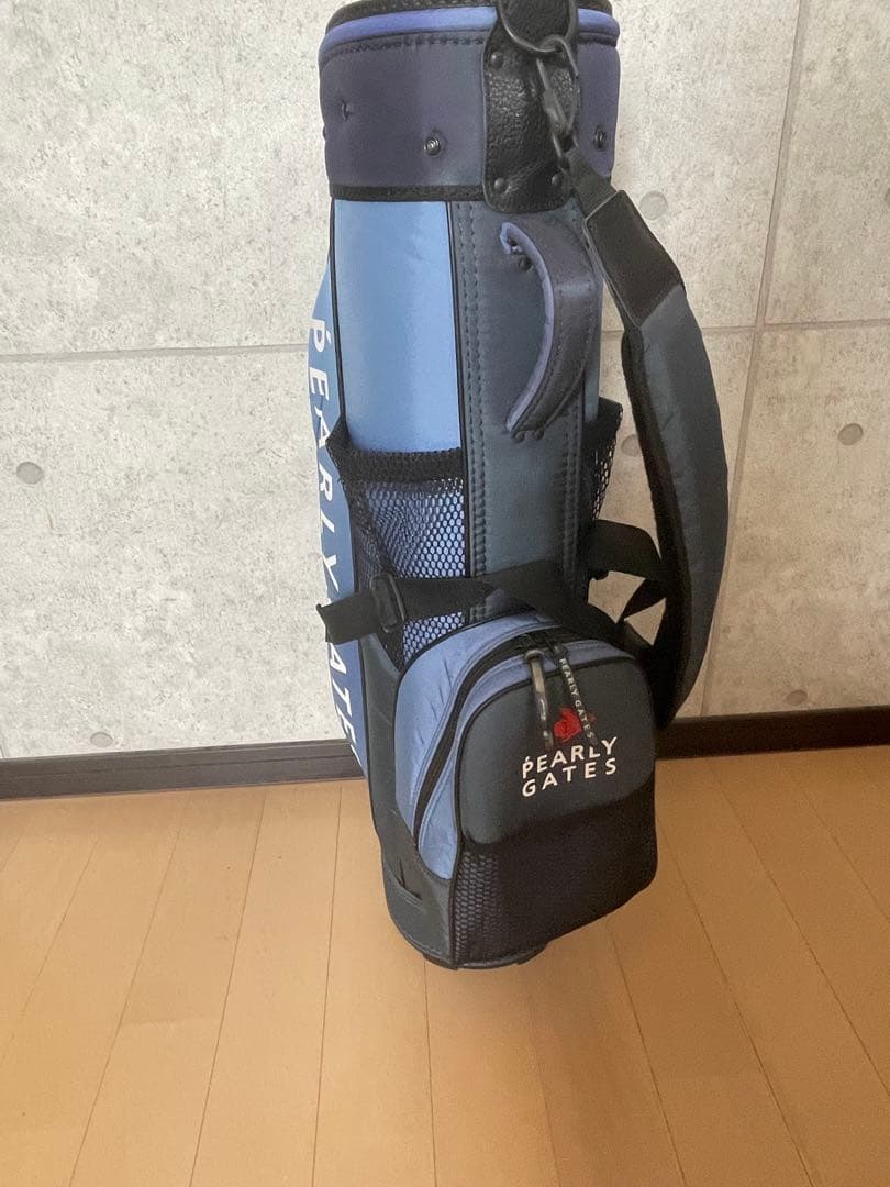 PEARLY GATES ブルー キャディバッグ