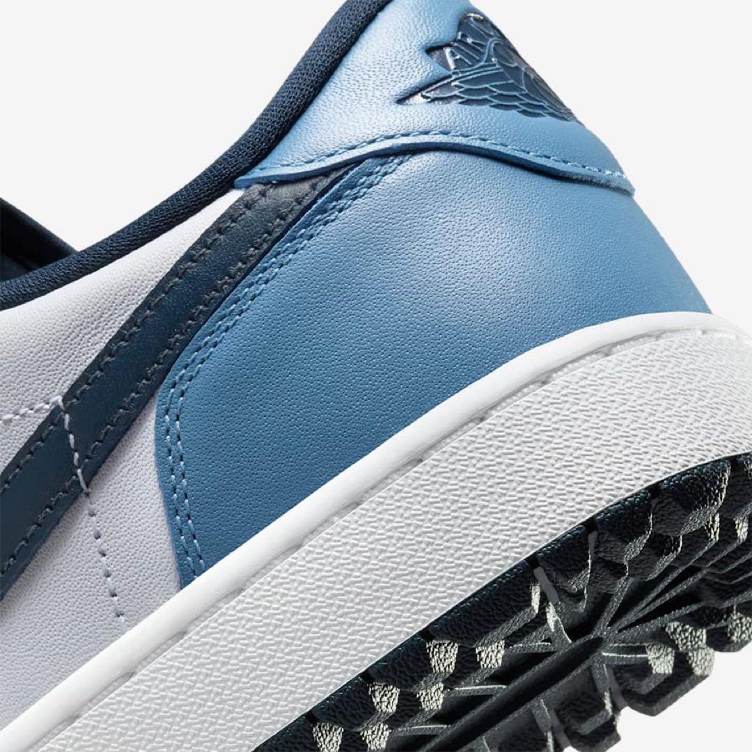 ナイキ ゴルフ ジョーダン 27 スニーカー シューズ 靴 青 天然皮革