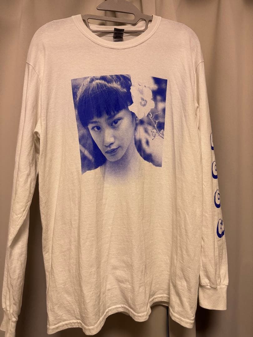 銀杏BOYZ ロンT 白　写真プリント