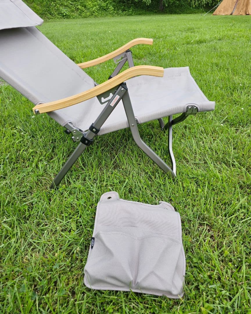 ICECO 4段階リクライニング ハイバックローチェア　2脚セット