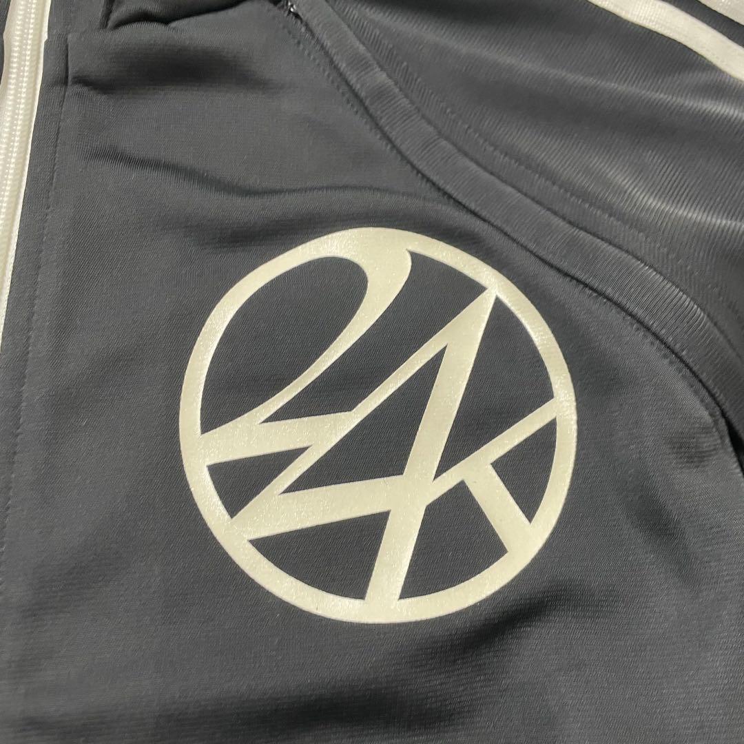 極美品✨ L 24karats adidas ジャージ　セットアップ　黒