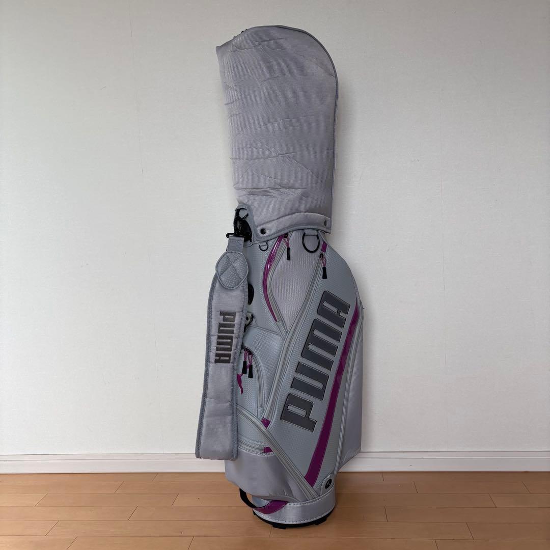 初心者向けレディースゴルフクラブセットPUMAキャディバッグTearDropメガ