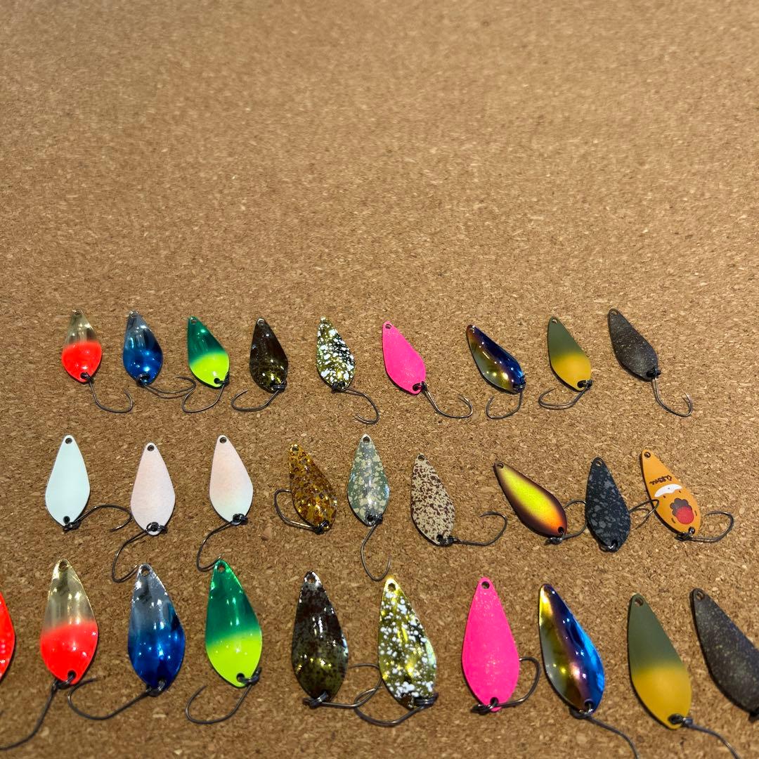 アルフレッド　スプーン1.5g 18枚　2.5g 19枚