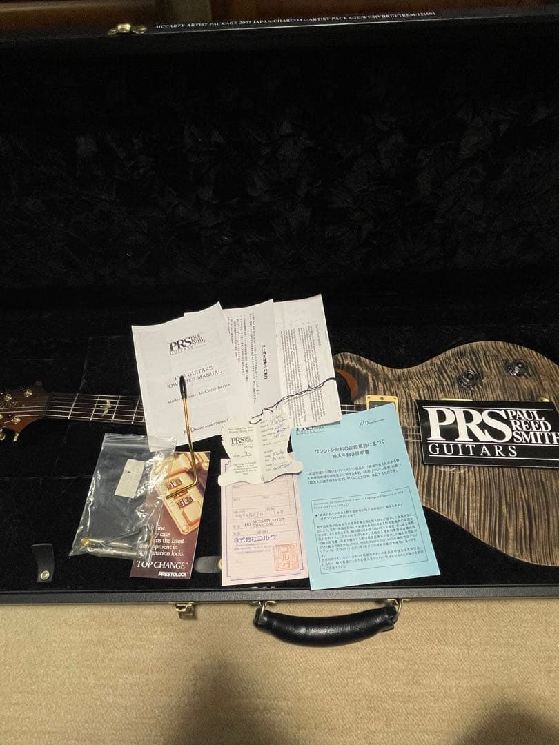 希少ハカランダ指板ローズネック　PRS 横浜楽器フェア日本限定モデル