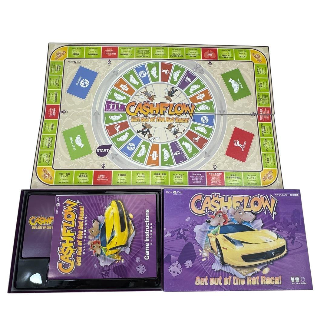 キャッシュフロー ゲーム(日本語版)-ロバートキヨサキ-金持ち父さん貧乏父さん