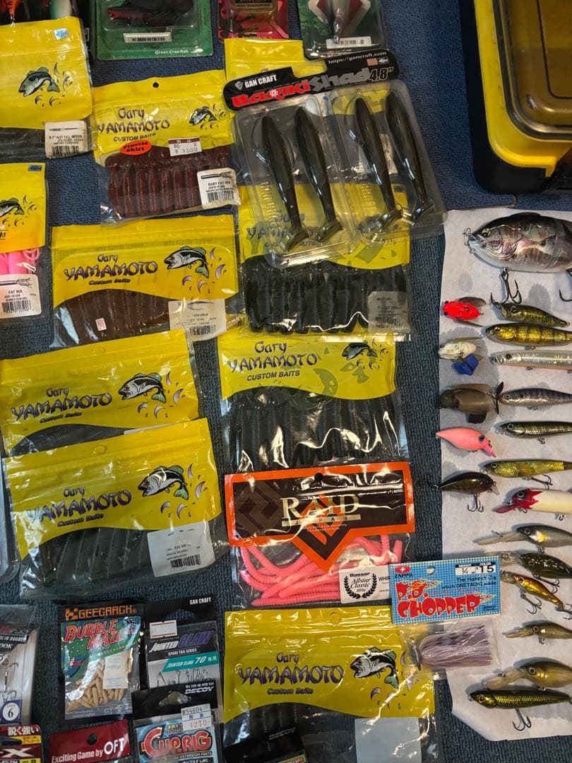 バス釣り引退セットです