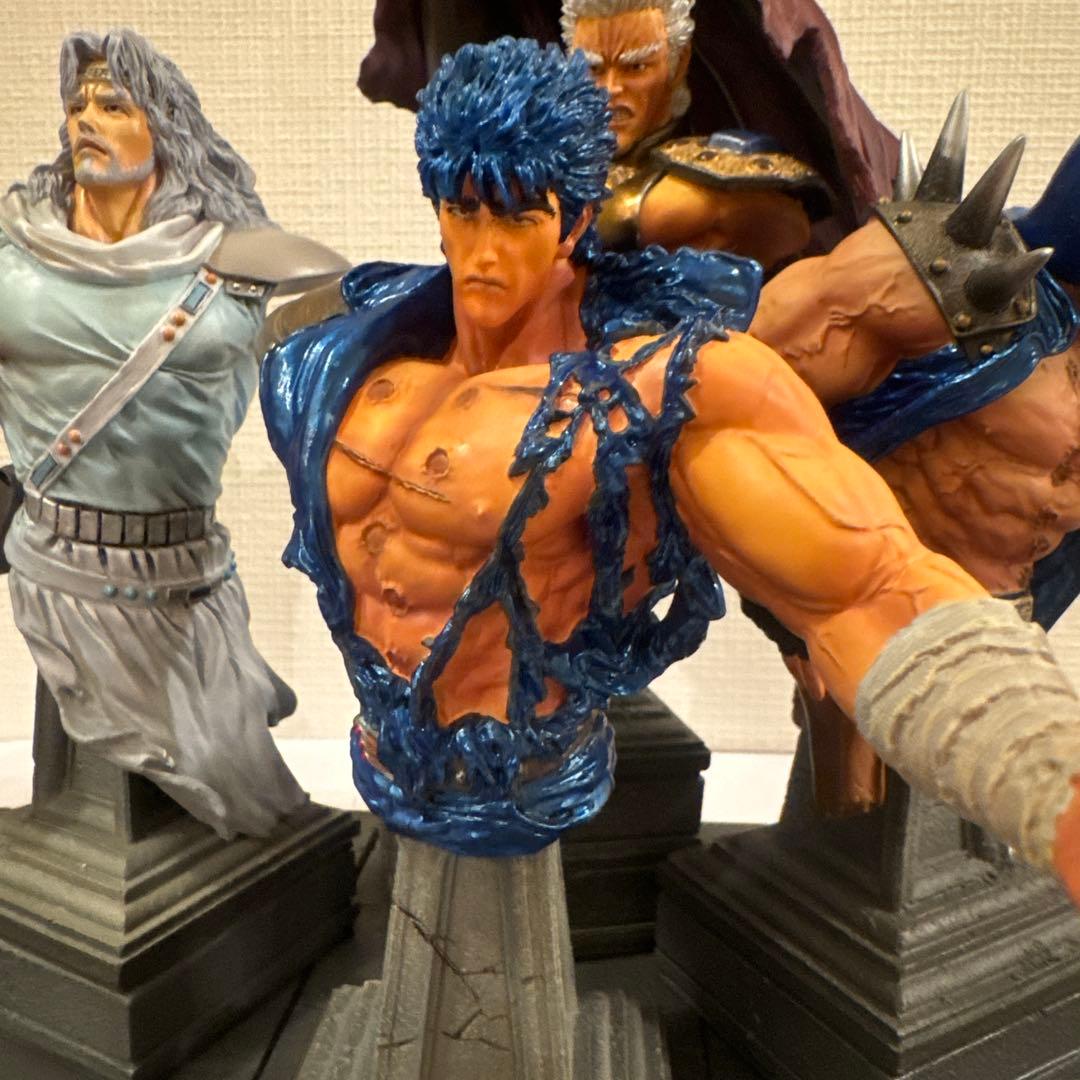 海洋堂　北斗の拳 胸像 フィギュア ポリストーン製塗装済み完成品