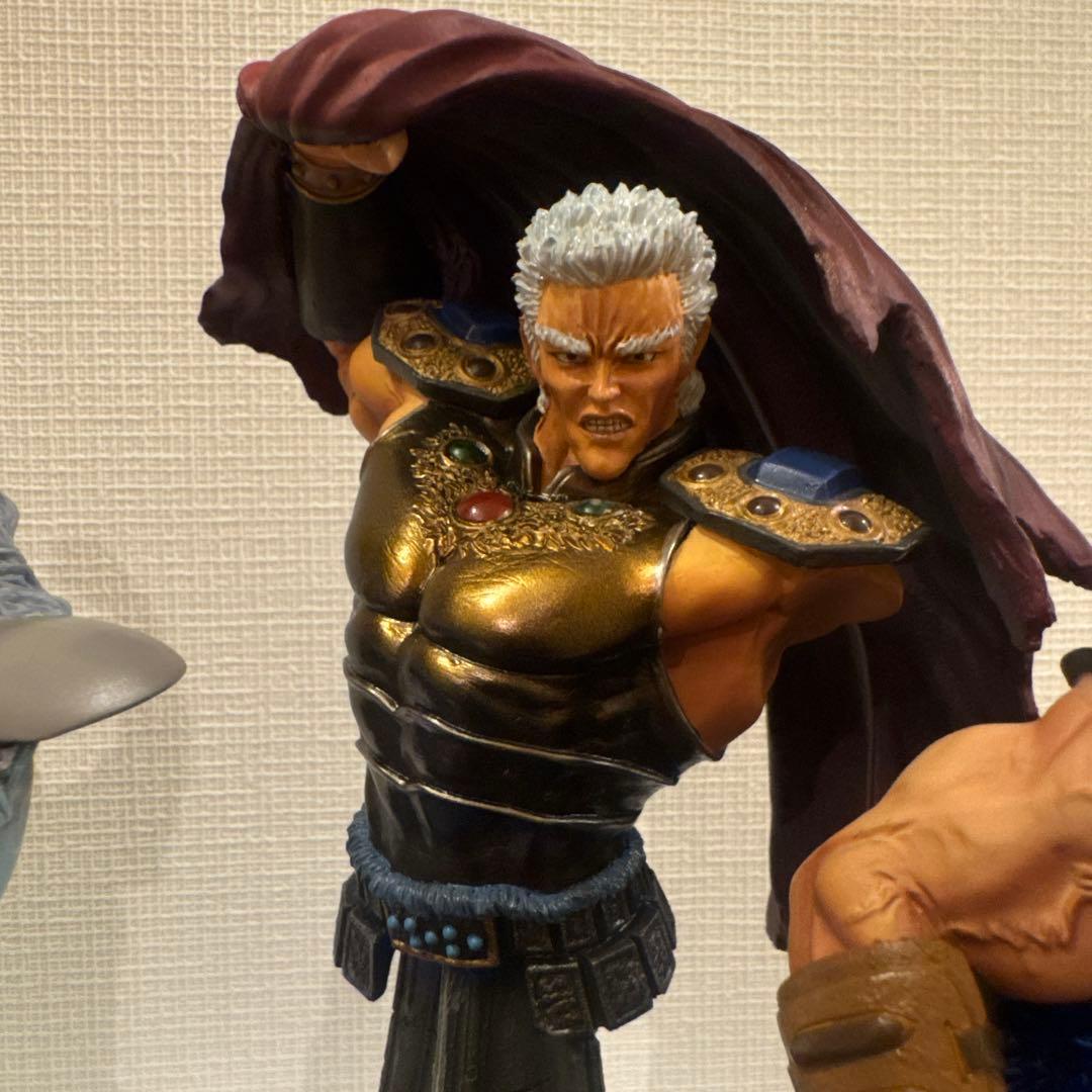 海洋堂　北斗の拳 胸像 フィギュア ポリストーン製塗装済み完成品