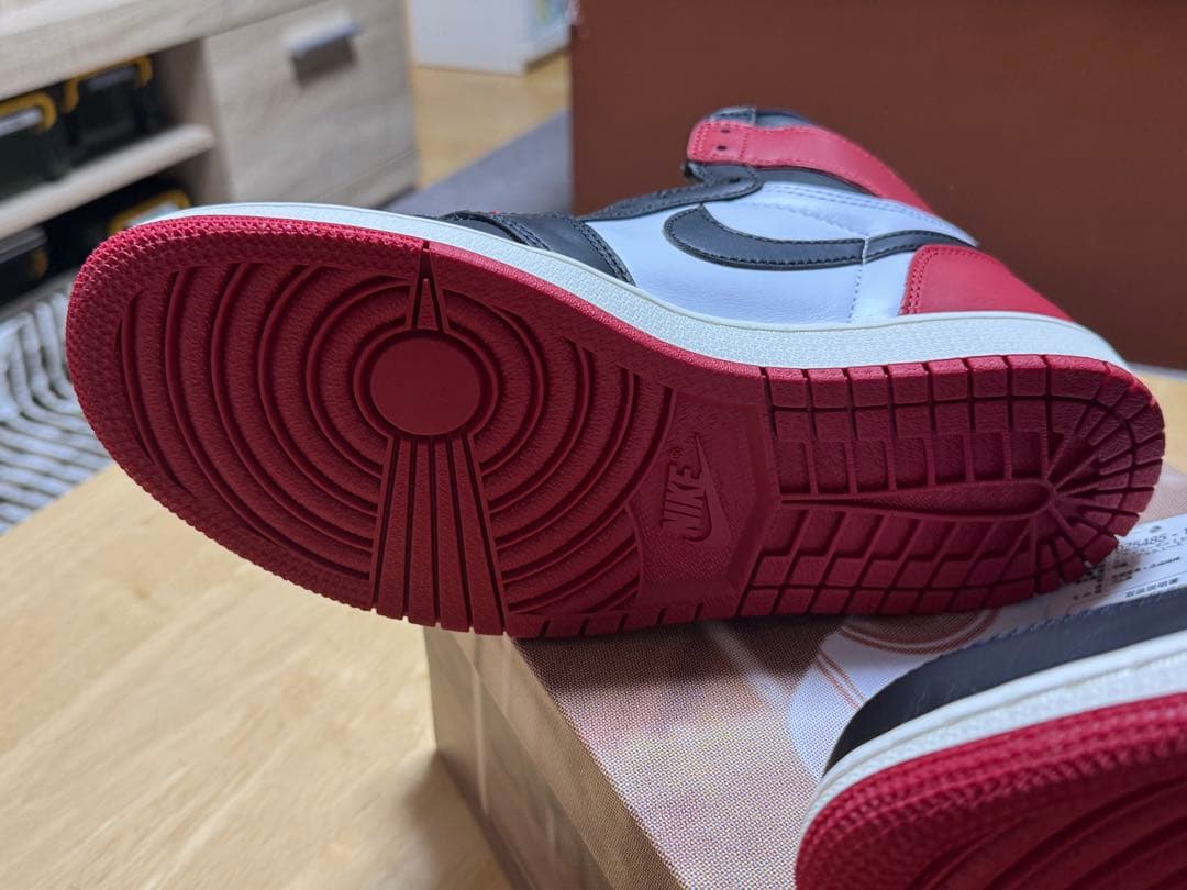 Nike Air Jordan 1 ホワイト/ブラック/レッド