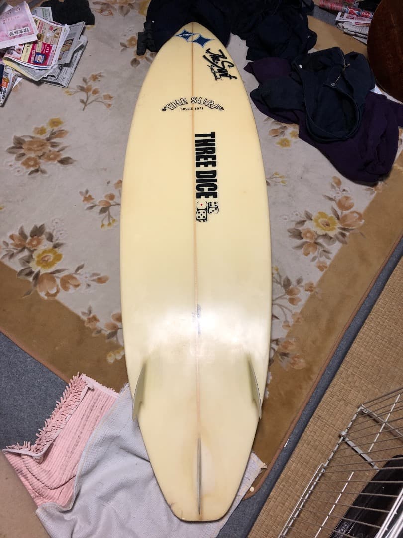 The surfのサーフボード
