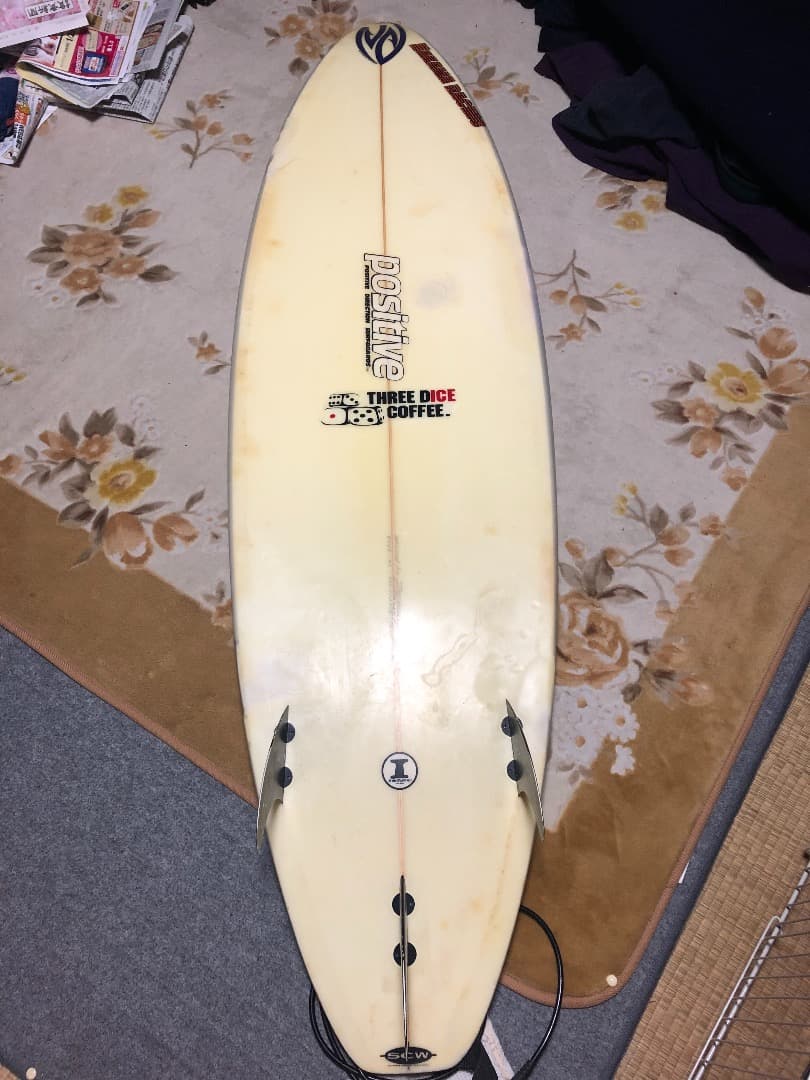 The surfのサーフボード