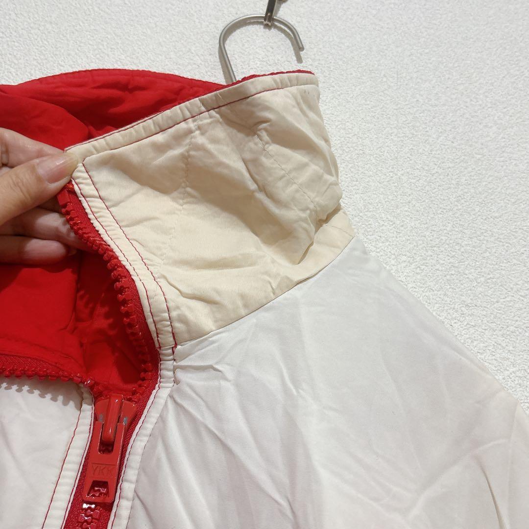 San Felice 【M】ヴィンテージ スキージャケット 赤 白 イタリア