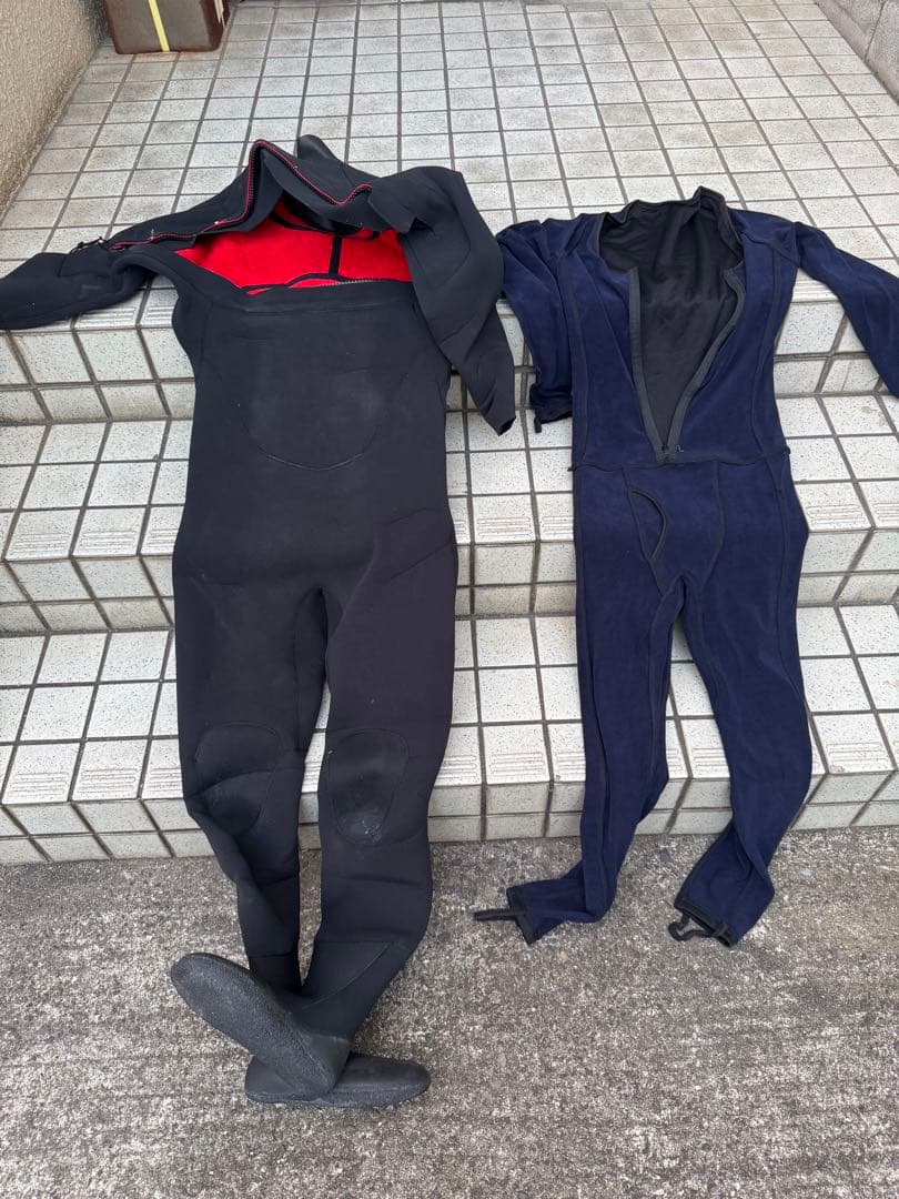 ORTIVE 3×3mm ドライスーツ & FELLOW インナー (M)