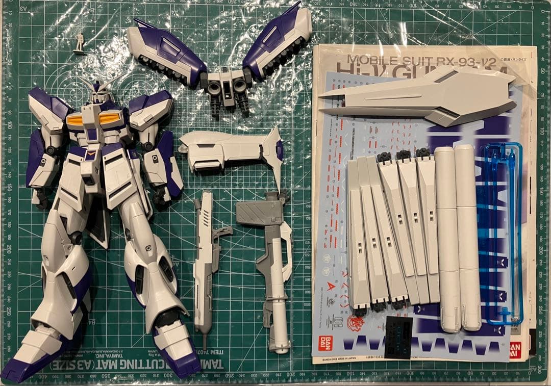 MG Hi-νガンダム ハイニューガンダム Ver.Ka 組立　ジャンク