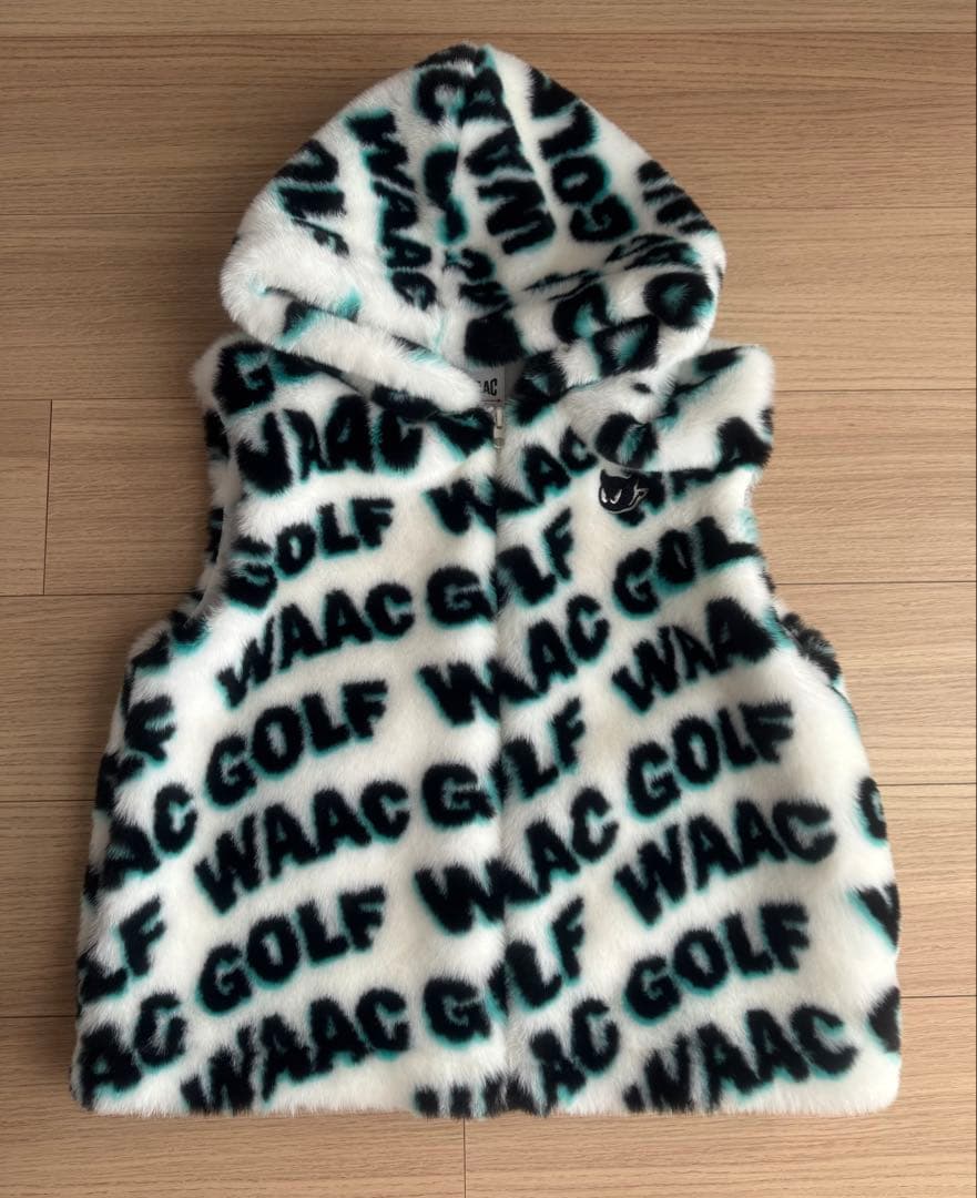 waac ワック ゴルフ エコファーロゴ フーディーベスト