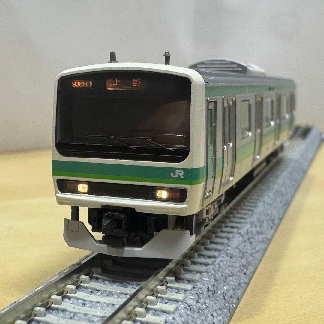 TOMIX E231 常磐線快速 10両セット 加工品 ジャンク品扱い