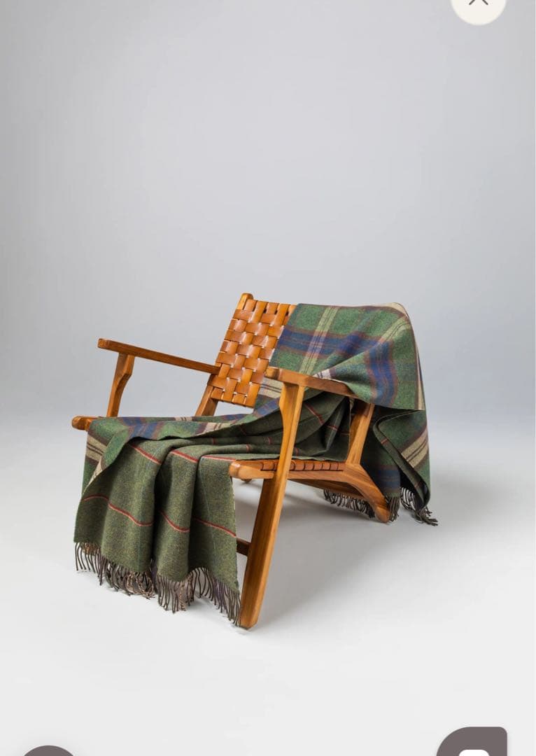 ジョンストンズ オブ エルギン スコットランド 大判　スローブランケット　膝掛け