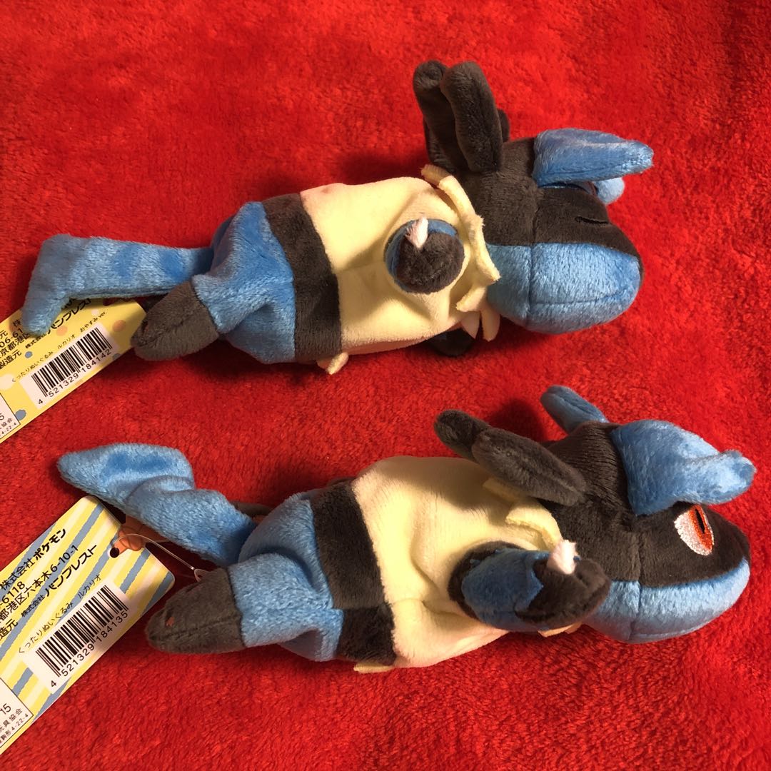 ポケモンセンター　くったりぬいぐるみ　ルカリオ　セット