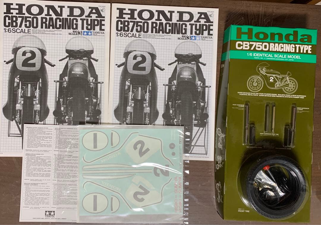 TAMIYA 1/6 ITEM 16003 ホンダドリーム CB750FOUR