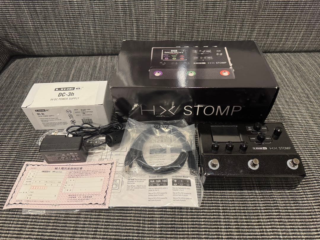 ウッドマン　LINE6 HX STOMP 美品