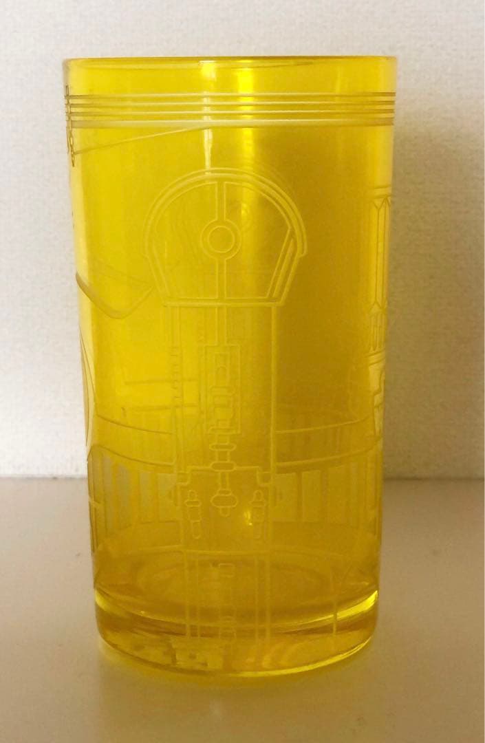 レア　STAR WARS 切子グラス　R2-D2 & C-3PO スターウォーズ